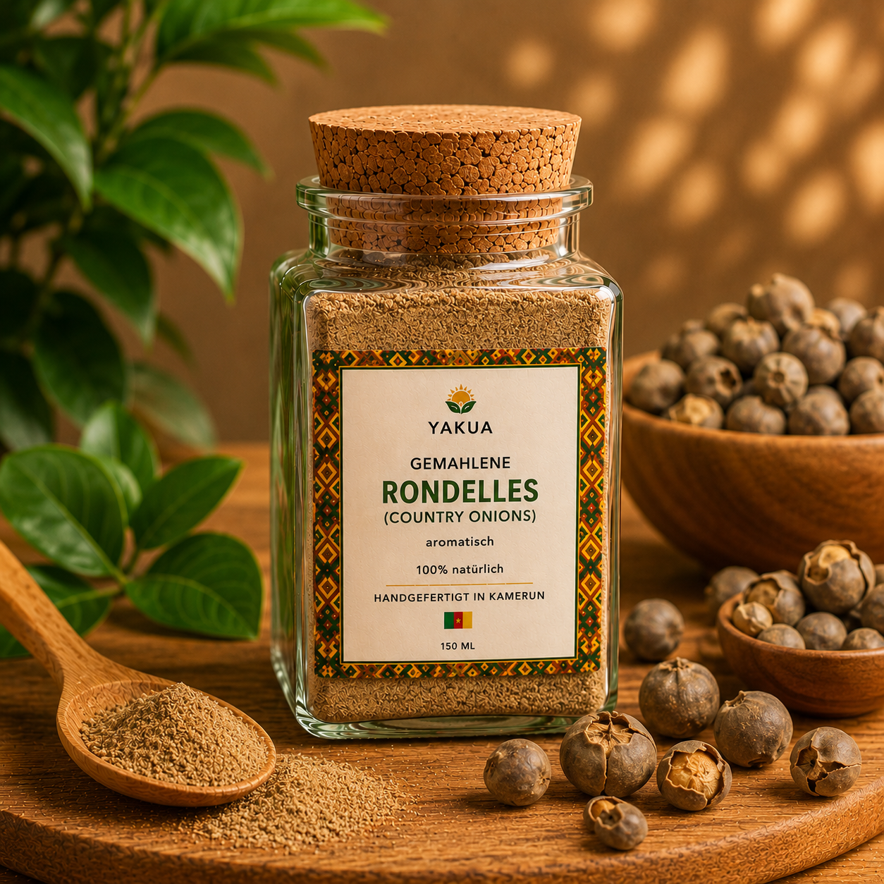 YAKUA Originals – Gemahlene Rondelles (Country Onions)