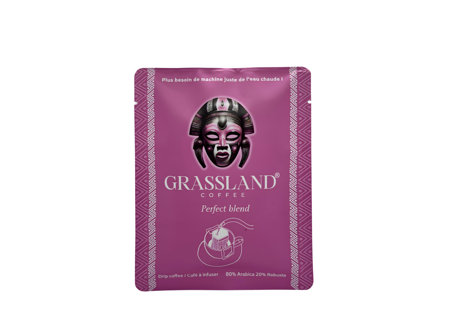 Grassland Coffee Perfect Blend Coffee Drip aus Kamerun