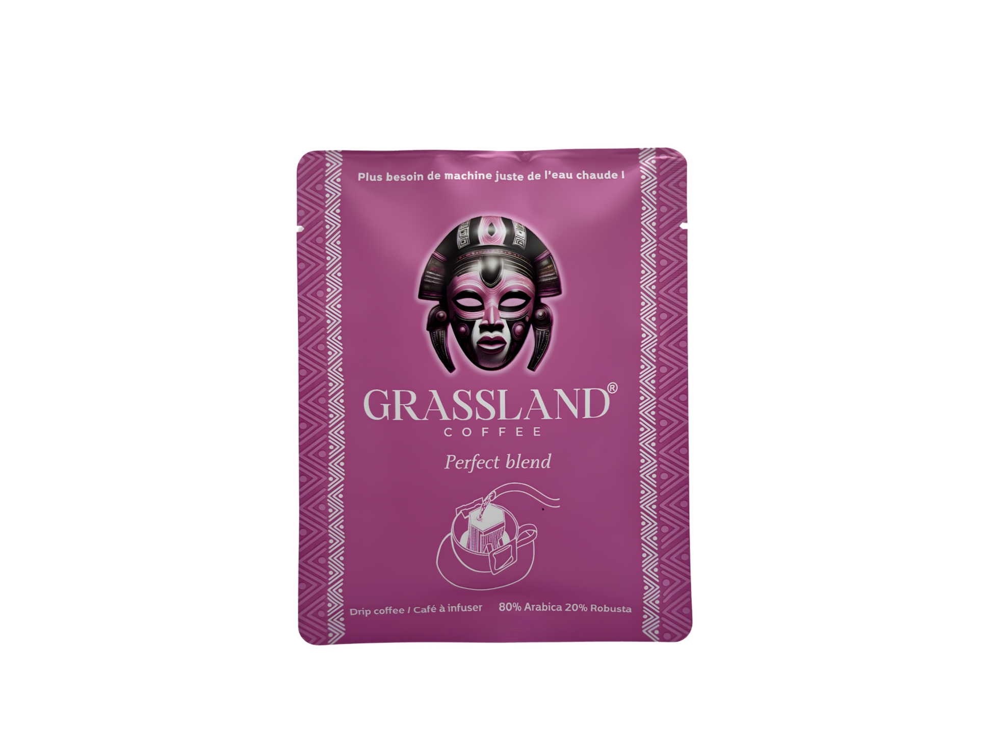 Grassland Coffee Perfect Blend Coffee Drip aus Kamerun