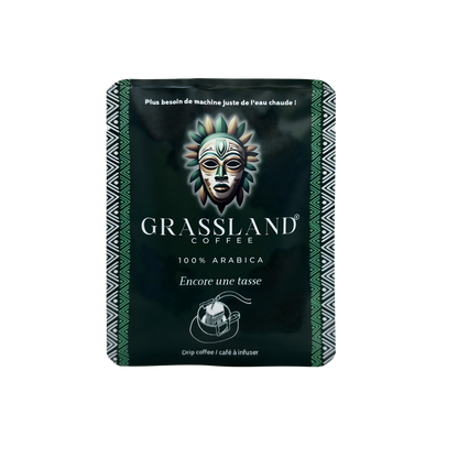 Grassland Coffee Encore une tasse Coffee Drip aus Kamerun
