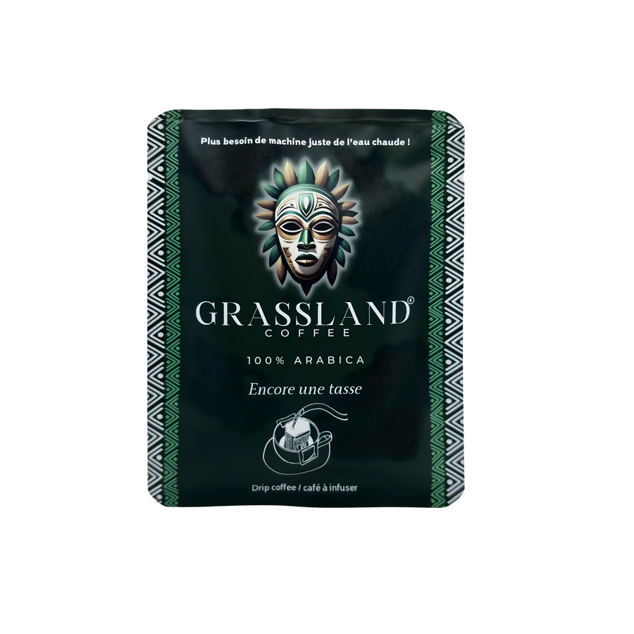 Grassland Coffee Encore une tasse Coffee Drip aus Kamerun