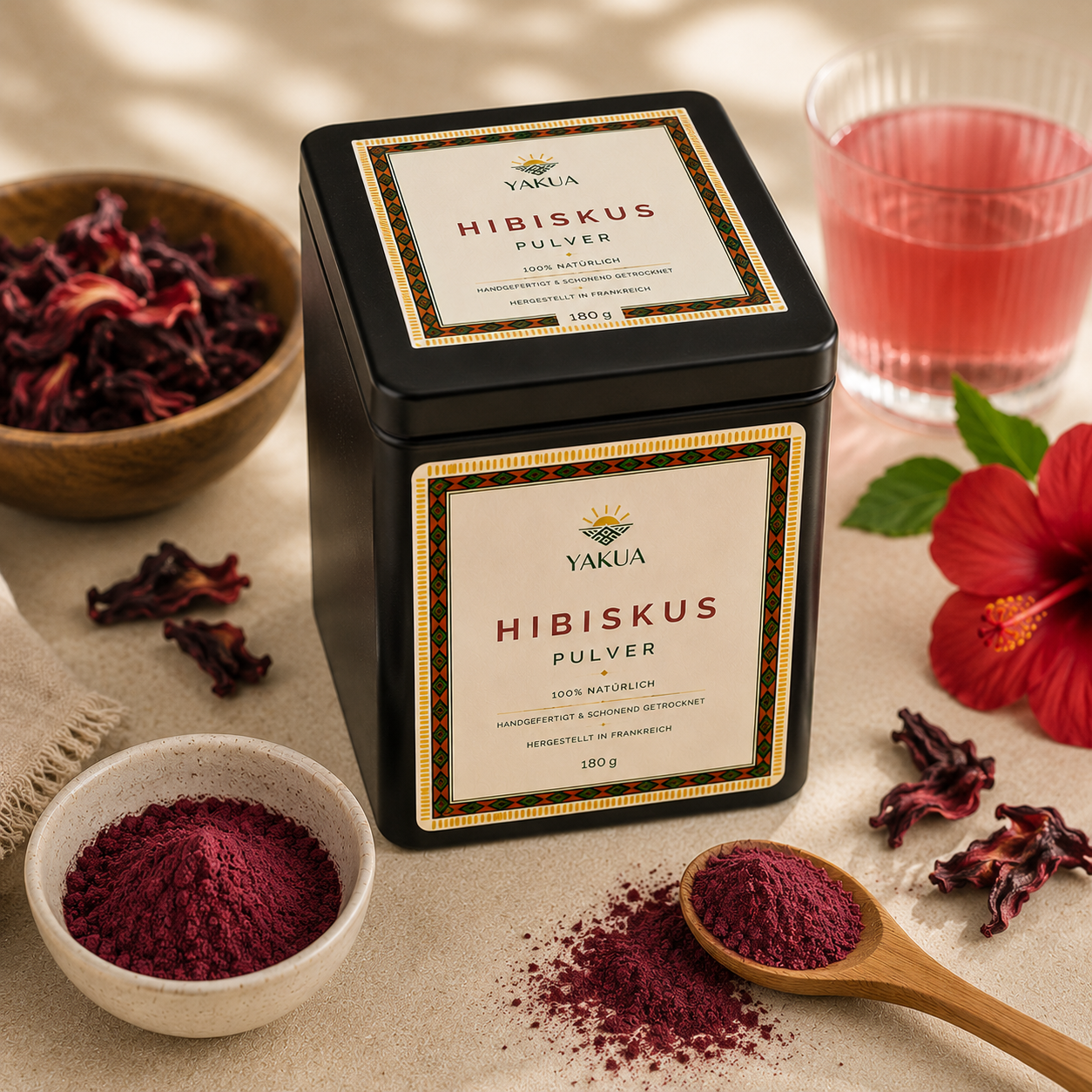 YAKUA Originals – Hibiskus-Pulver